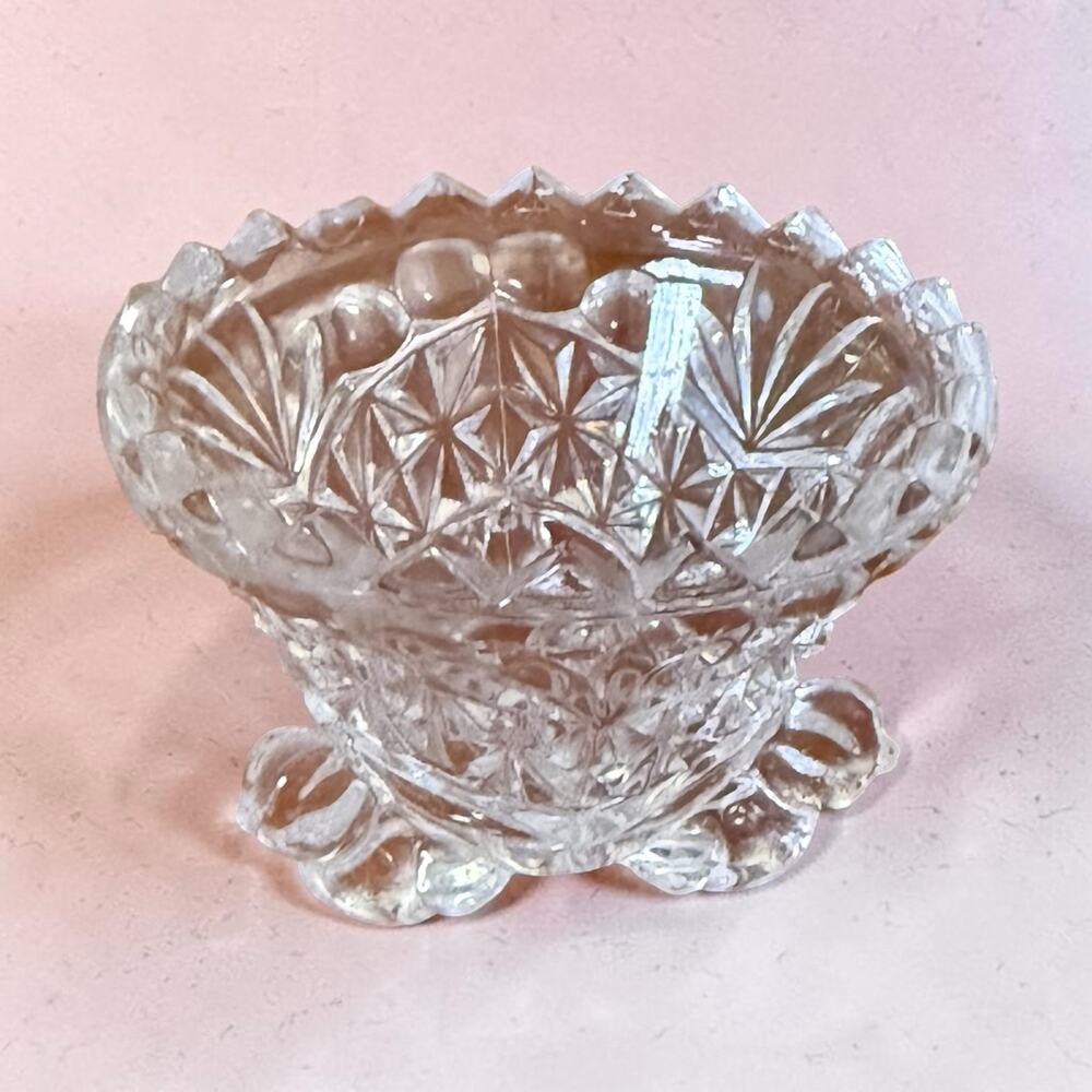 Hofbauer Byrdes Bird 3-Toed Footed Crystal Mini Bowl